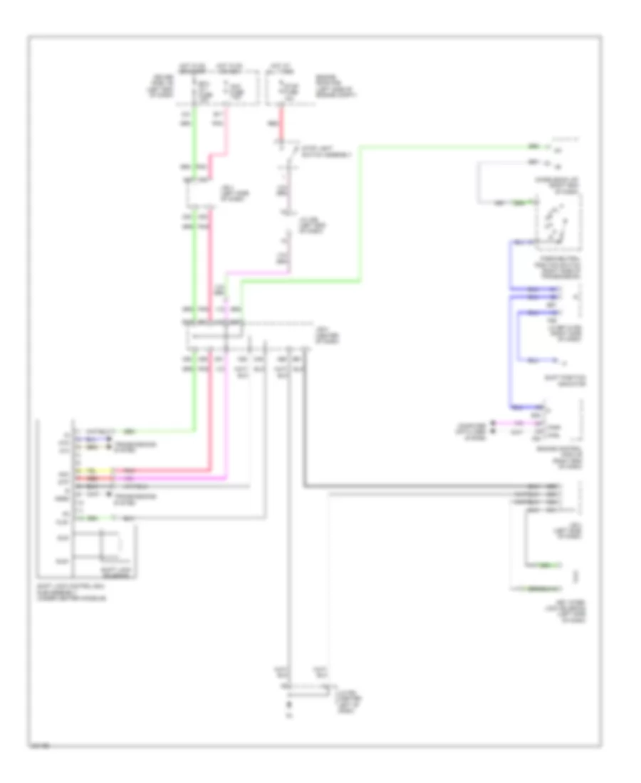 2.7L, Shift Interlock Wiring Diagram for Toyota 4Runner Trail 2010