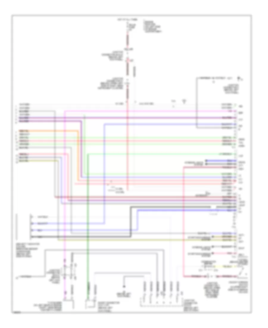 Forced Entry Wiring Diagram, AccessStandard Cab (2 of 2) for Toyota Tundra Limited 2004