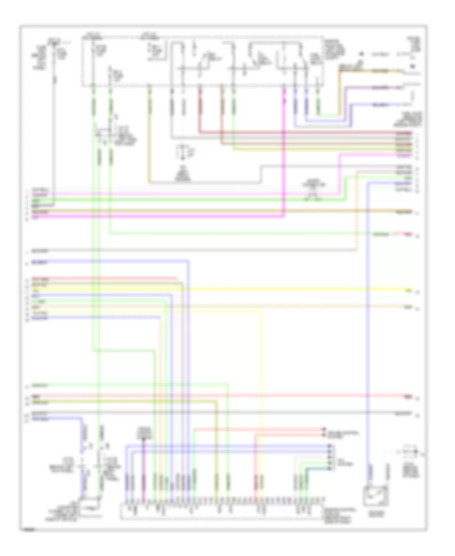 4.7L, Engine Performance Wiring Diagram, Double Cab (3 of 4) for Toyota Tundra Limited 2004