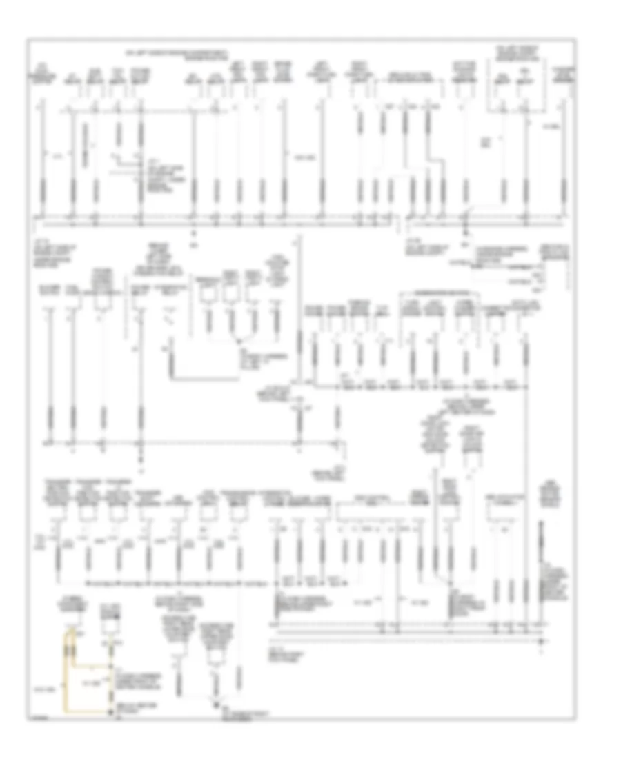 Ground Distribution Wiring Diagram Access Standard Cab 1 of 2 for Toyota Tundra Limited 2004