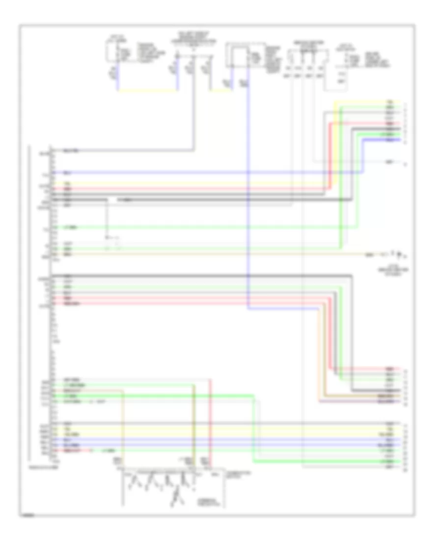Rear Seat Entertainment Wiring Diagram, Double Cab (1 of 3) for Toyota Tundra Limited 2004