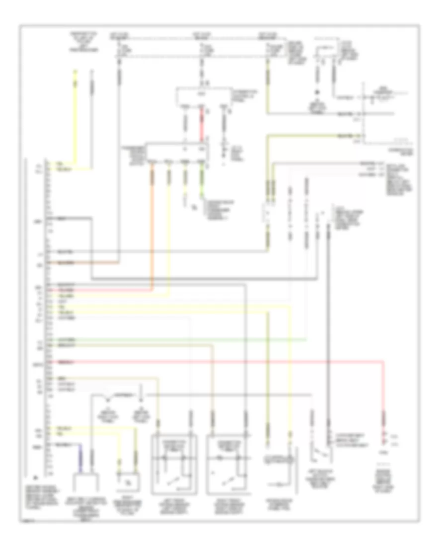 Supplemental Restraints Wiring Diagram Access Standard Cab for Toyota Tundra Limited 2004