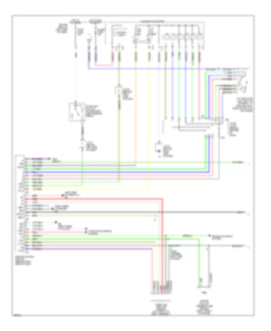 4 7L A T Wiring Diagram Double Cab 1 of 2 for Toyota Tundra Limited 2004