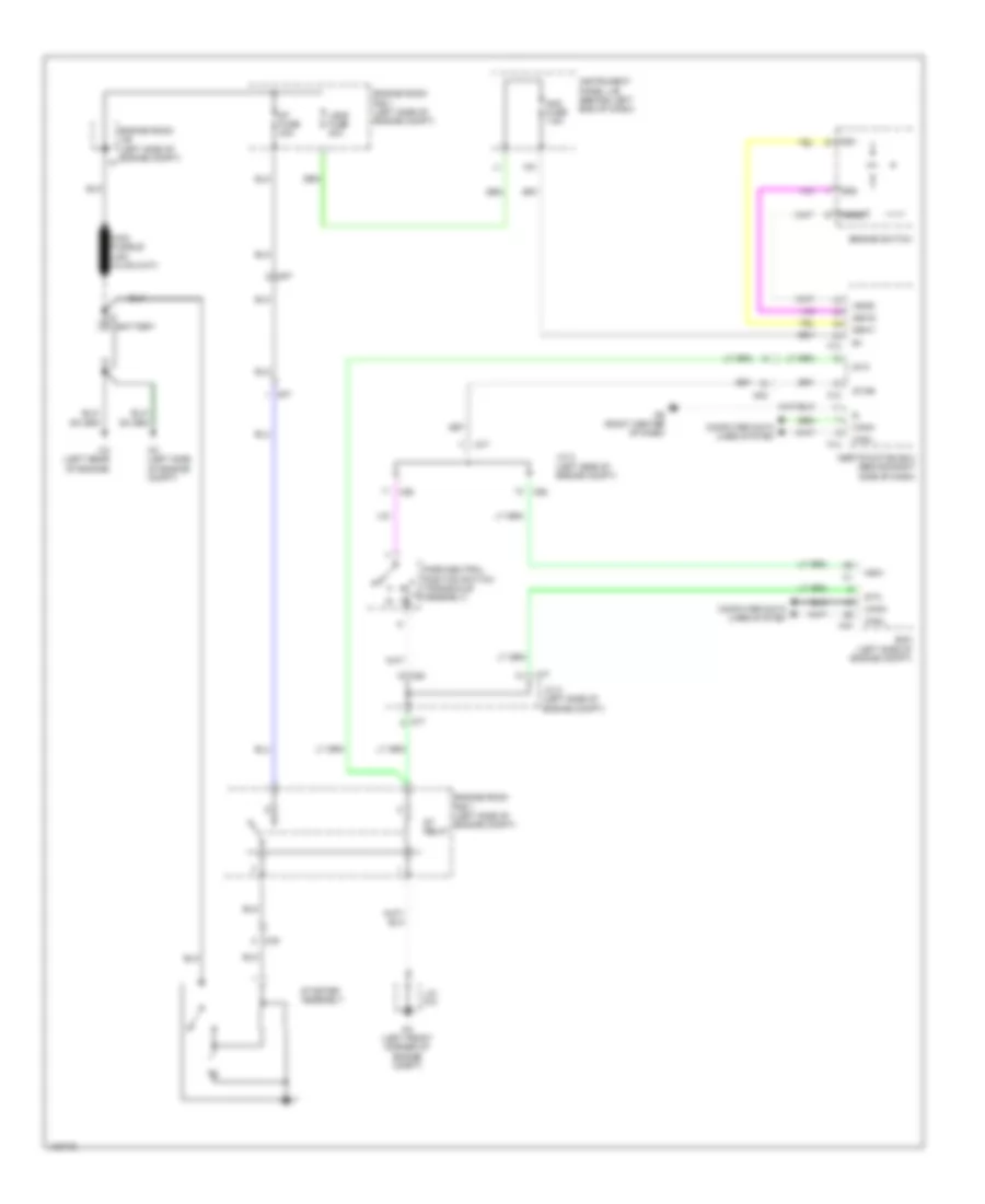 Starting Wiring Diagram with Smart Key System for Toyota Highlander Hybrid Limited 2014
