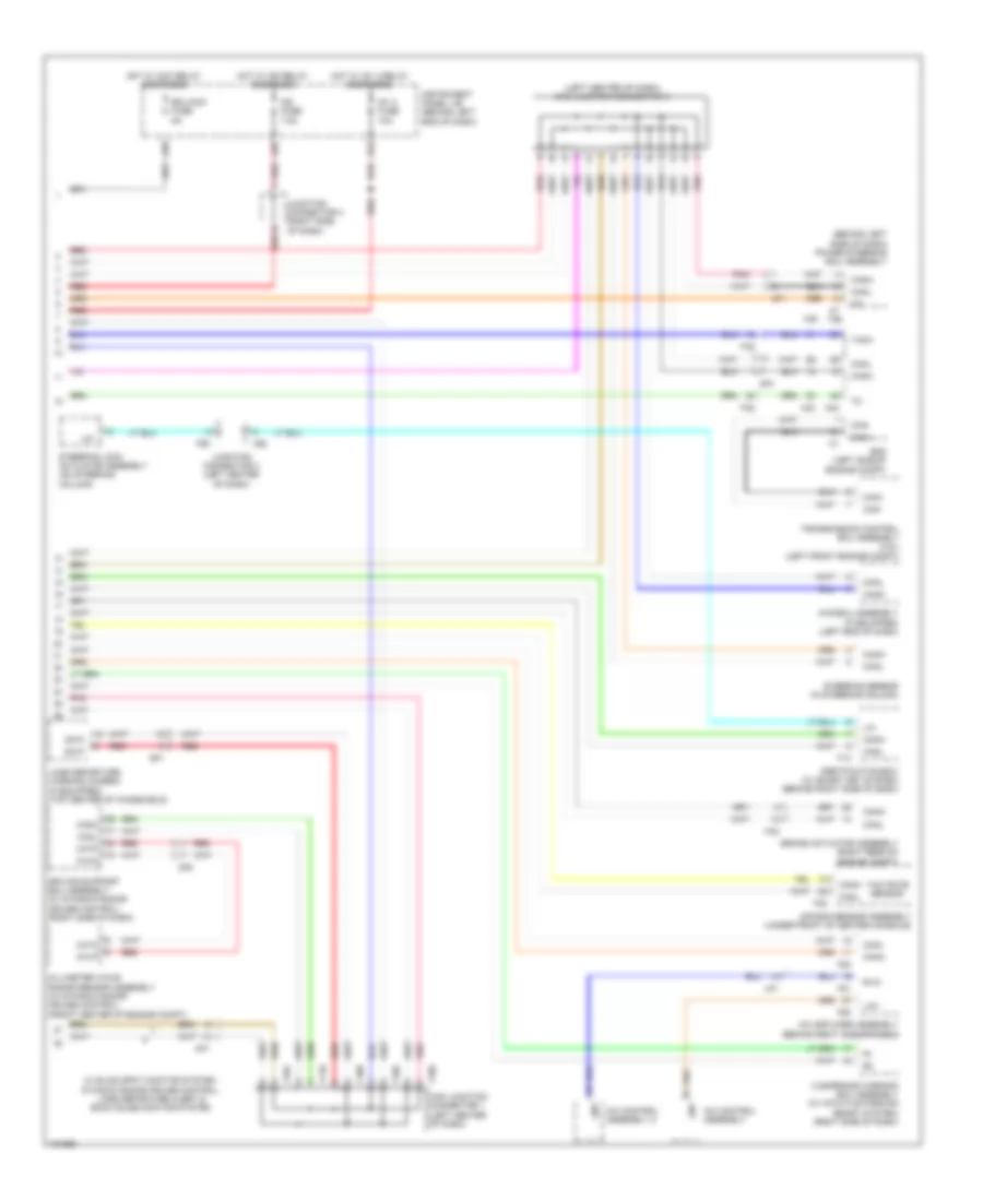 Computer Data Lines Wiring Diagram Except Hybrid 3 of 3 for Toyota Highlander Hybrid Limited 2014