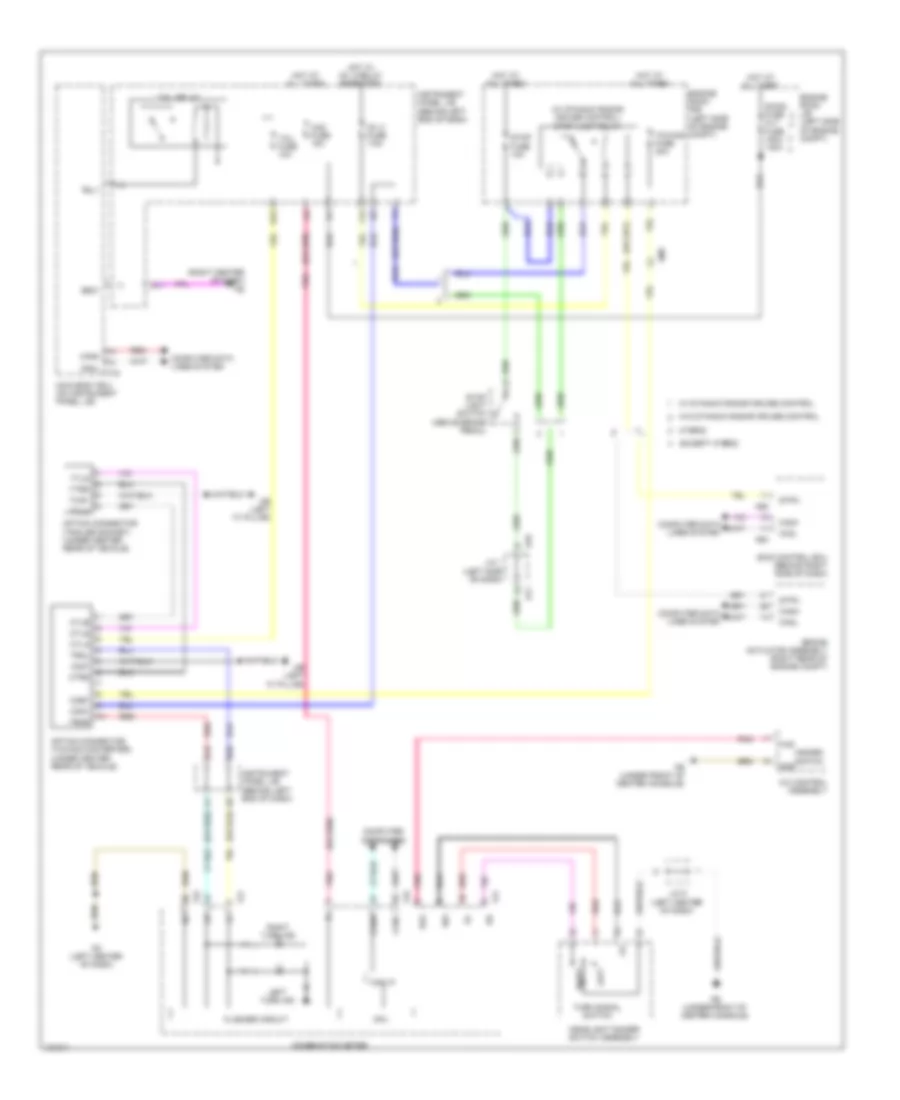 Trailer Tow Wiring Diagram for Toyota Highlander Hybrid Limited 2014