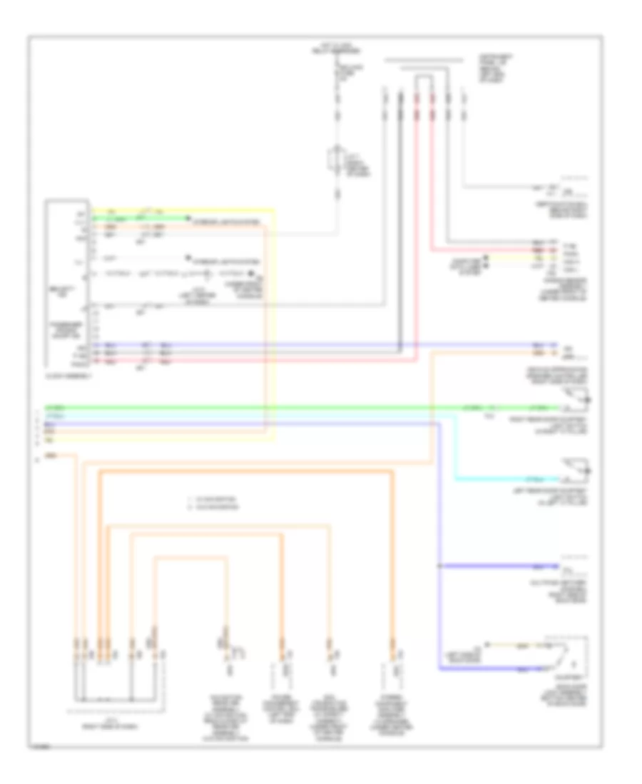 Instrument Cluster Wiring Diagram, Hybrid (3 of 3) for Toyota Highlander Hybrid Limited 2014