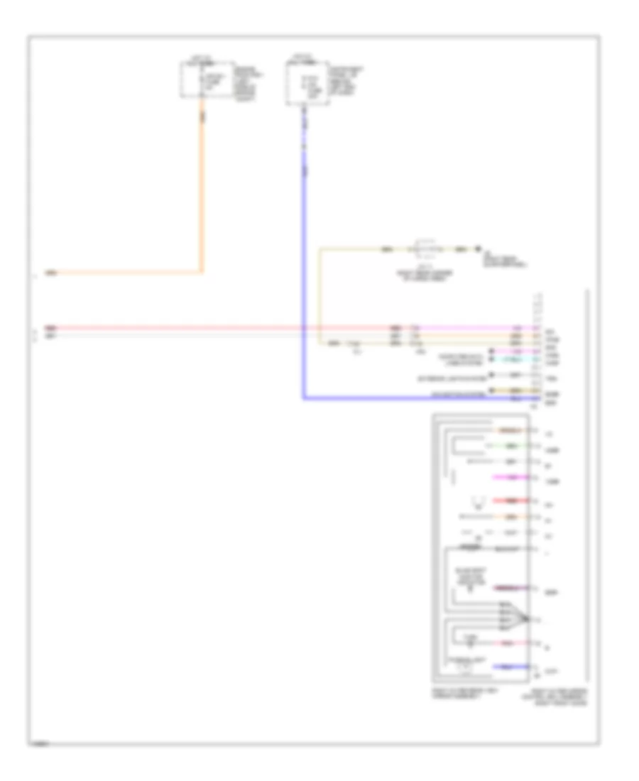 Memory Mirrors Wiring Diagram (2 of 2) for Toyota Highlander Hybrid Limited 2014