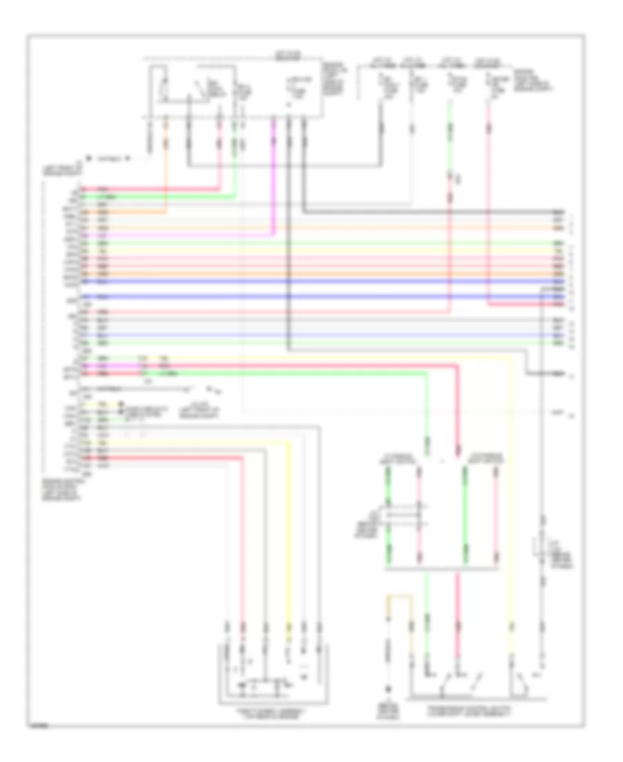 3.5L, Transmission Wiring Diagram (1 of 3) for Toyota Camry 2012