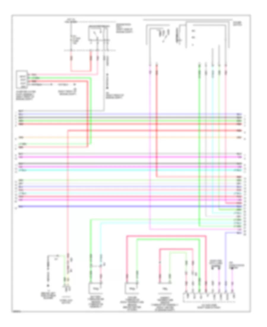 2 5L Hybrid Hybrid System Wiring Diagram 2 of 6 for Toyota Camry 2012