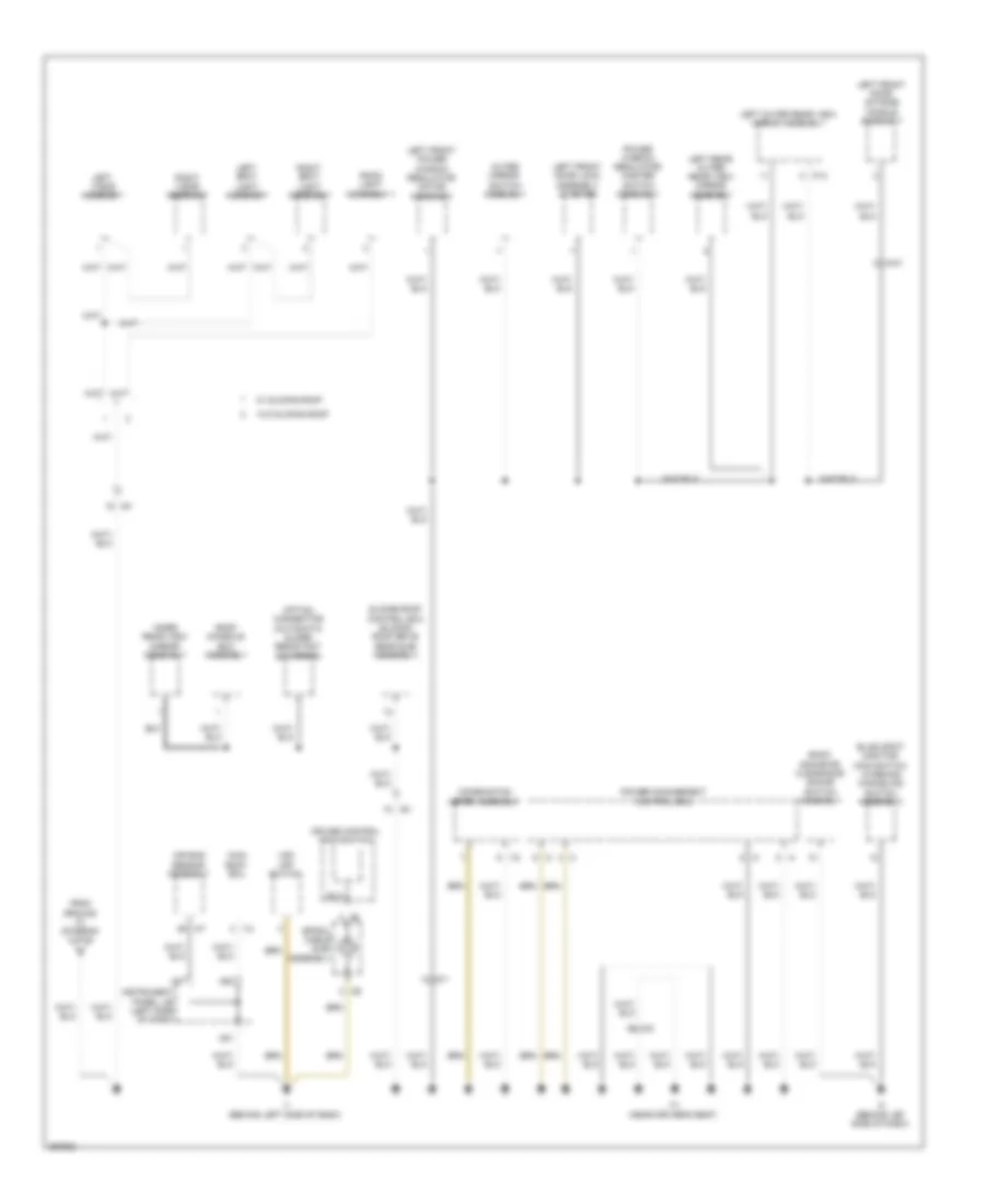 Ground Distribution Wiring Diagram, Hybrid (5 of 5) for Toyota Camry 2012