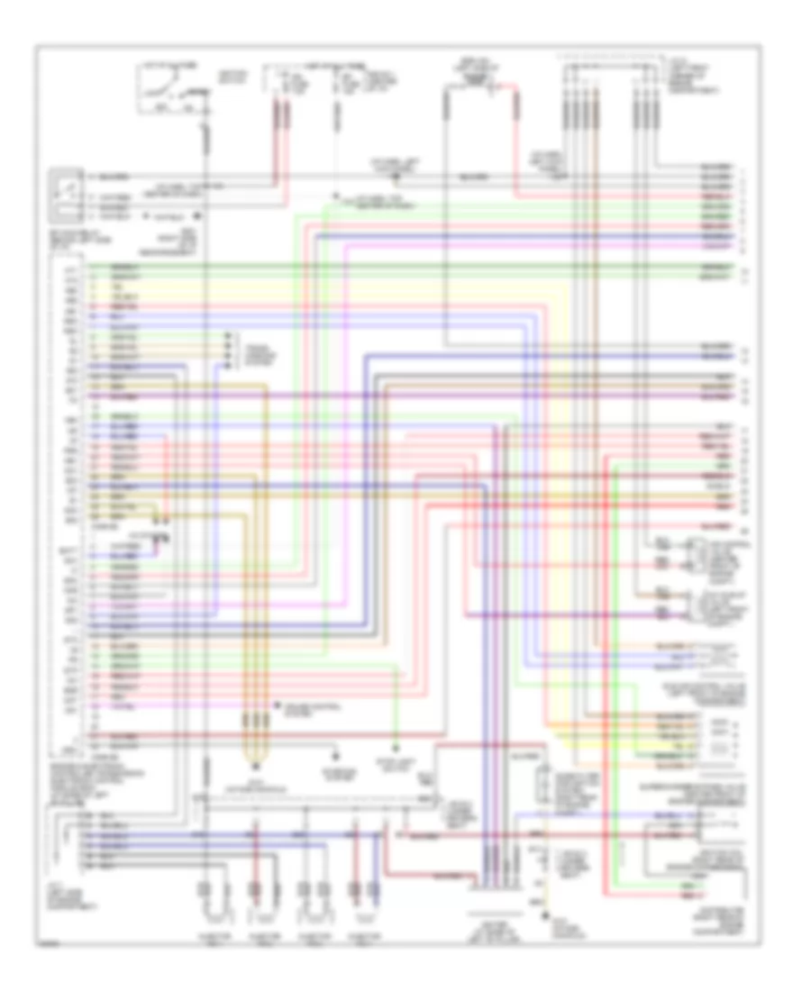 2 4L SC Engine Performance Wiring Diagrams 1 of 3 for Toyota Previa LE 1996