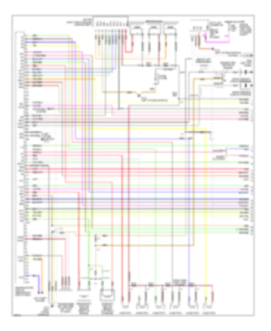 3.4L, Engine Performance Wiring Diagrams (1 of 4) for Toyota 4Runner 2000