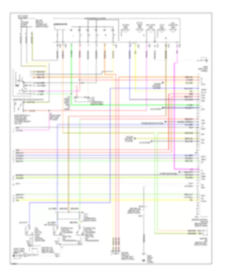 3.4L, Engine Performance Wiring Diagrams (4 of 4) for Toyota 4Runner 2000
