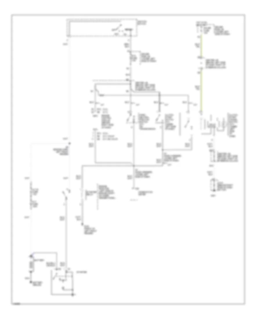 Starting Wiring Diagram for Toyota 4Runner 2000