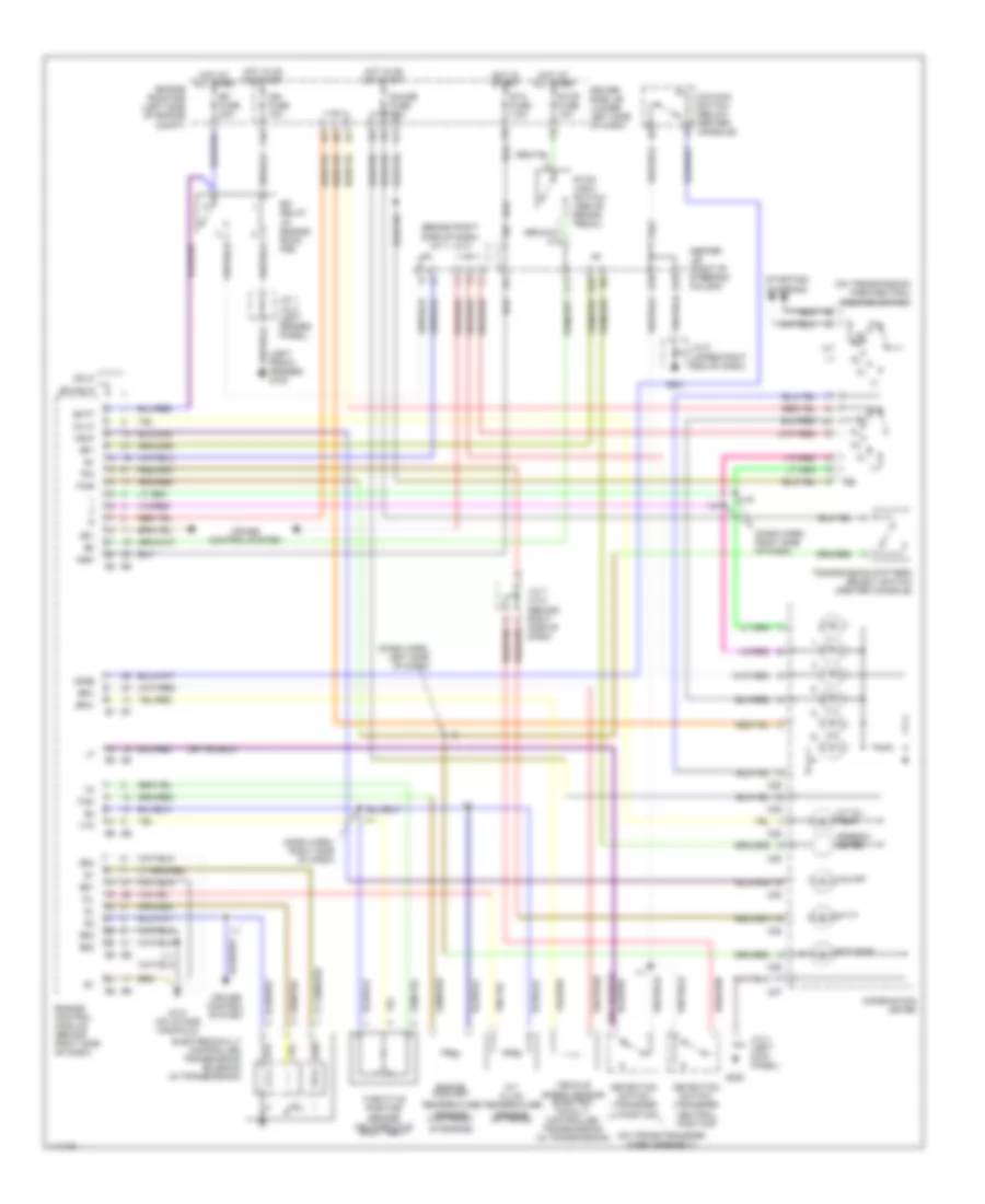 2 7L A T Wiring Diagram for Toyota 4Runner 2000