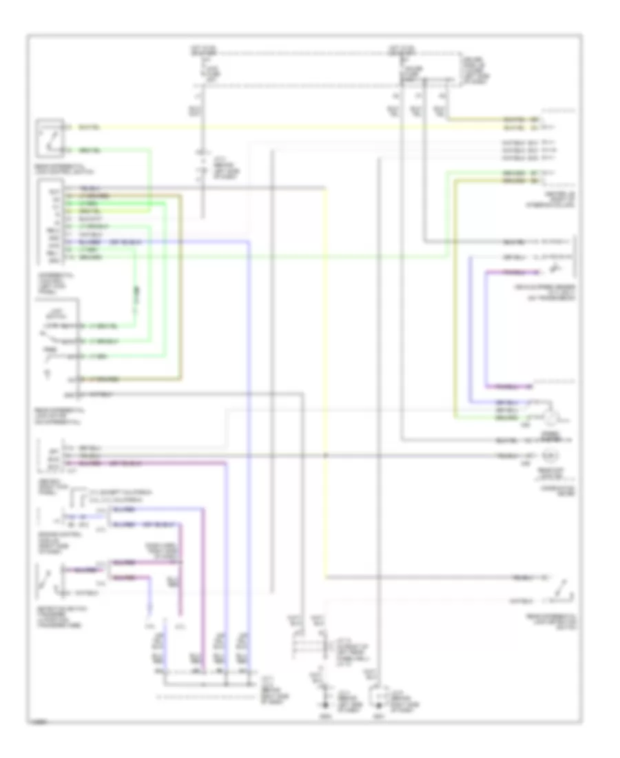 Rear Differential Lock Wiring Diagram for Toyota 4Runner 2000