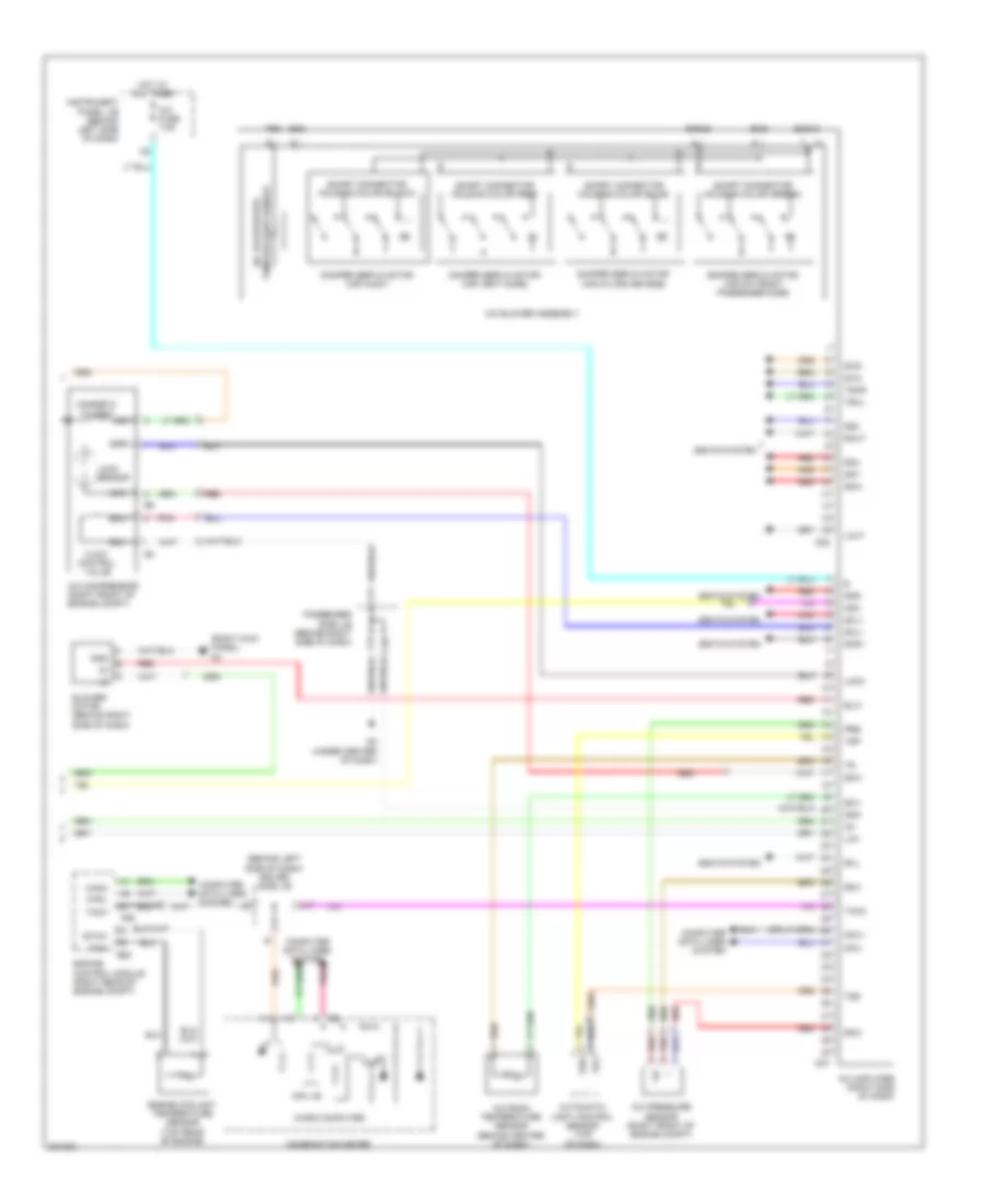 Automatic AC Wiring Diagram (2 of 2) for Toyota Avalon Limited 2010