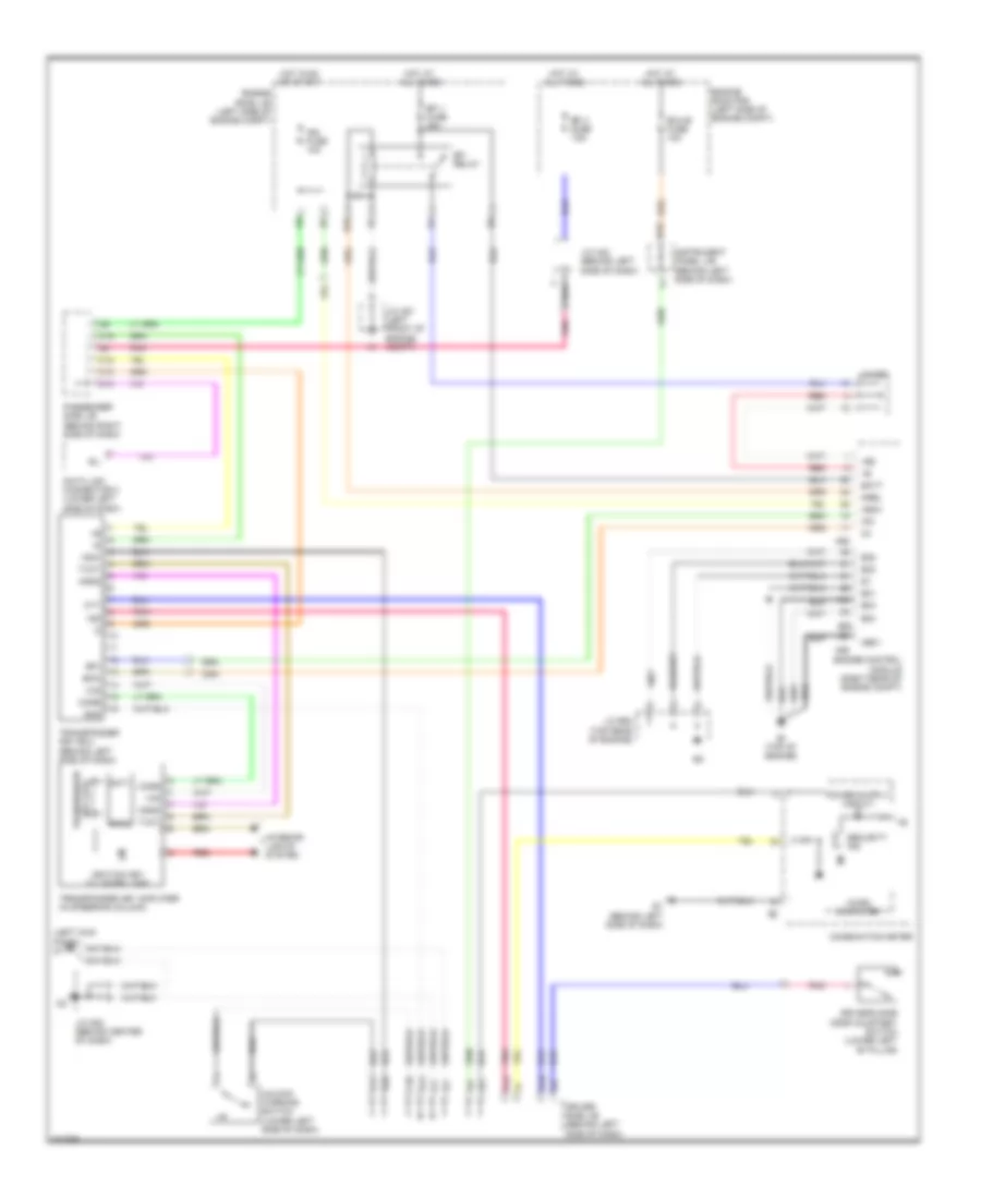 Immobilizer Wiring Diagram, without Smart Key System for Toyota Avalon Limited 2010