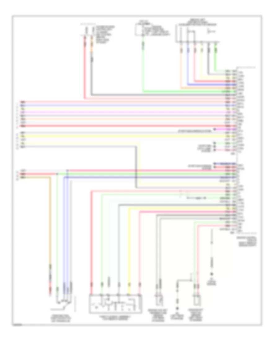 Transmission Wiring Diagram (3 of 3) for Toyota Avalon Limited 2010