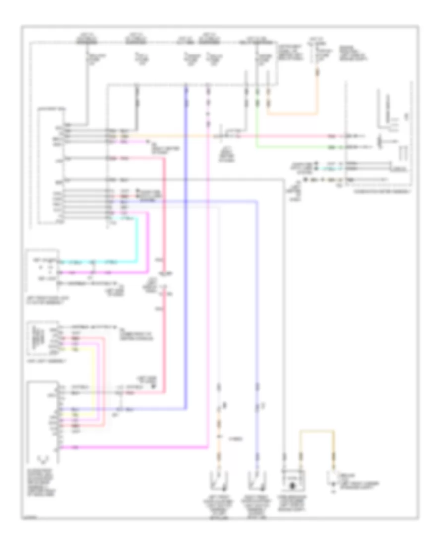 Sunroof Wiring Diagram for Toyota Highlander LE 2014