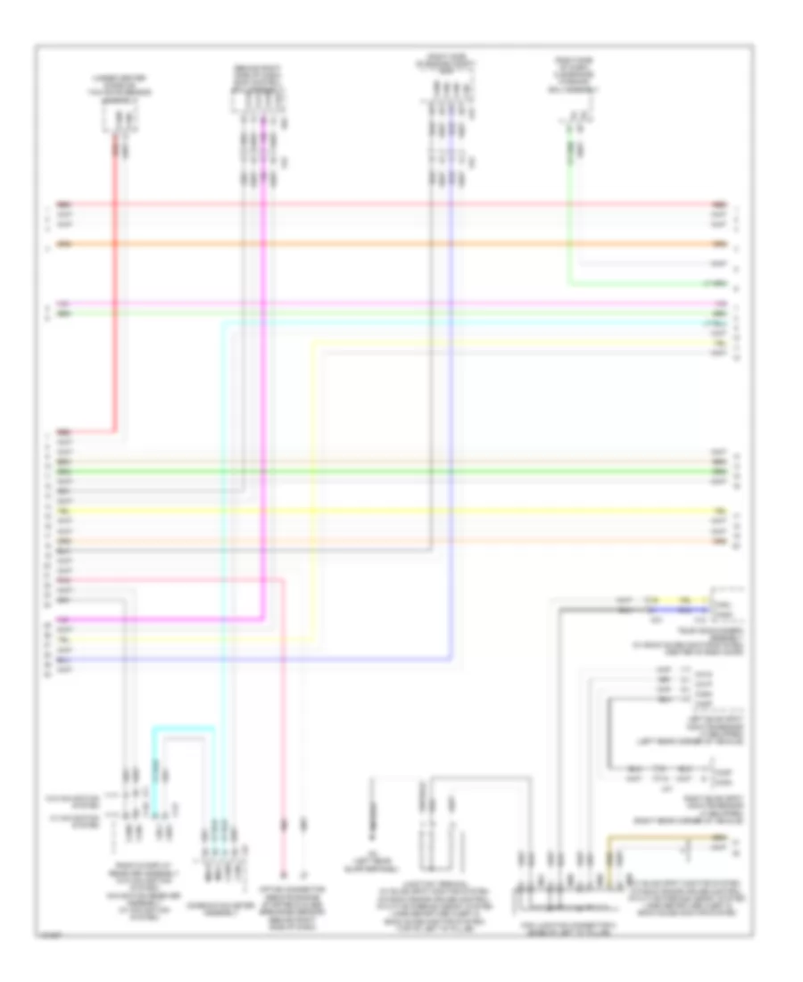 Computer Data Lines Wiring Diagram, Hybrid (2 of 3) for Toyota Highlander LE 2014