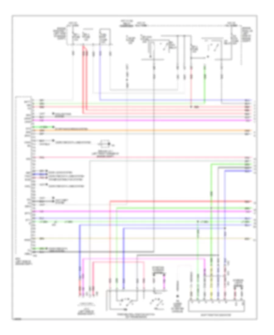 3 5L Engine Performance Wiring Diagram 1 of 7 for Toyota Highlander LE 2014