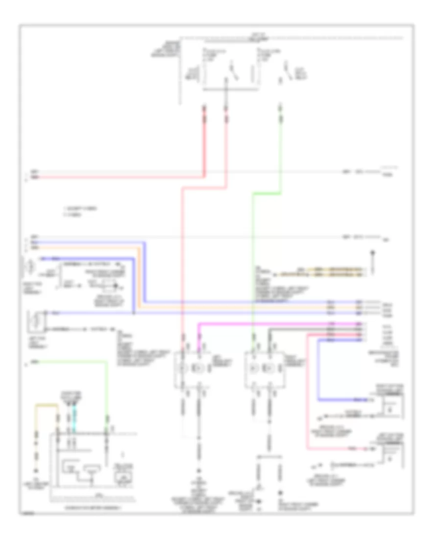 Headlights Wiring Diagram 2 of 2 for Toyota Highlander LE 2014