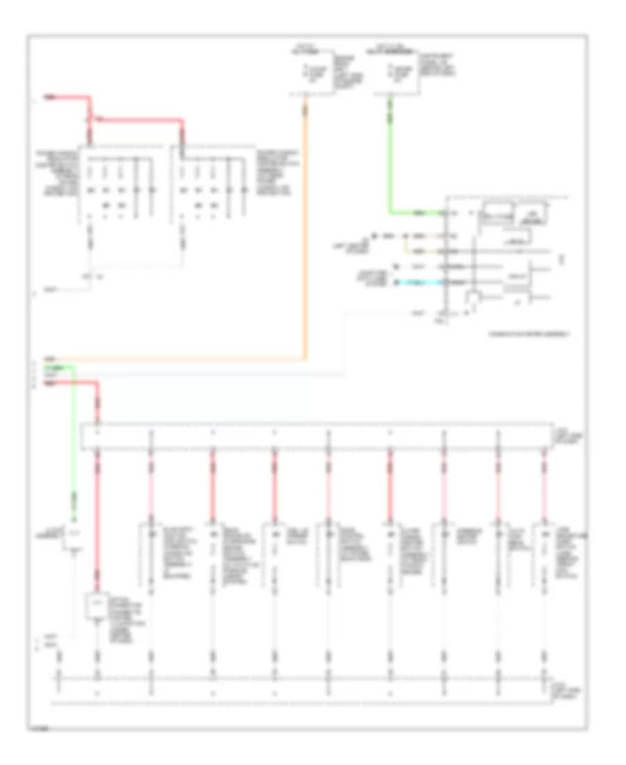 Instrument Illumination Wiring Diagram (3 of 3) for Toyota Highlander LE 2014