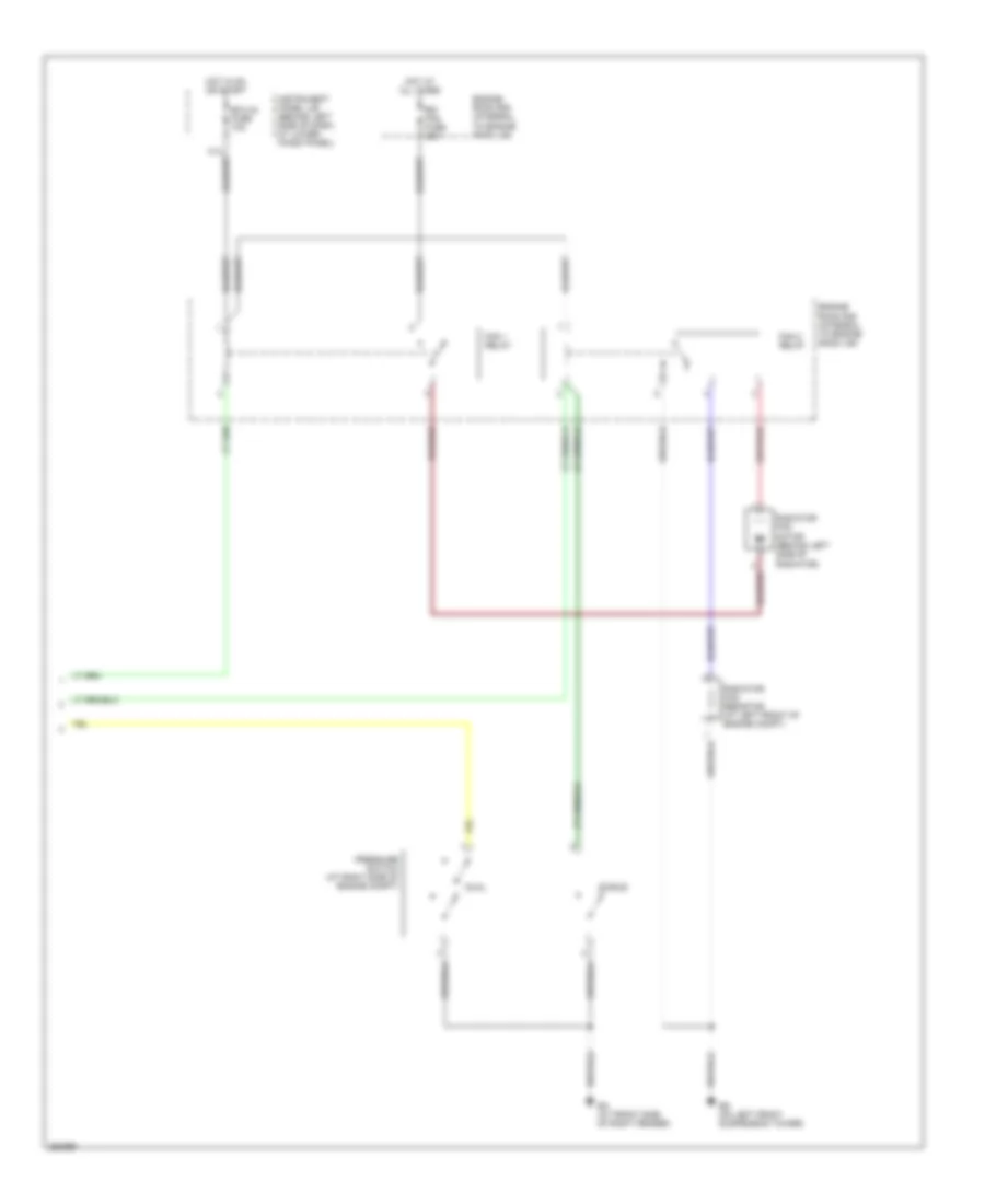 Manual A C Wiring Diagram 2 of 2 for Toyota Corolla CE 2007