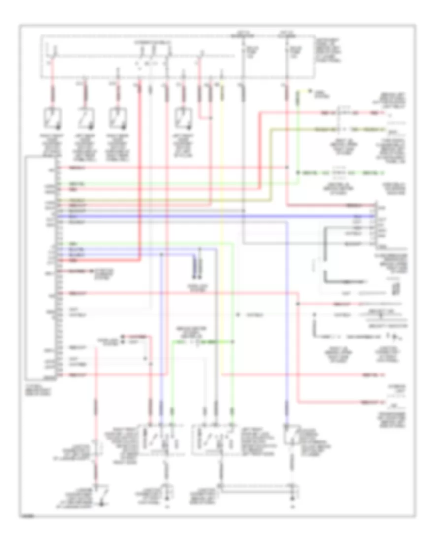 Forced Entry Wiring Diagram for Toyota Corolla CE 2007