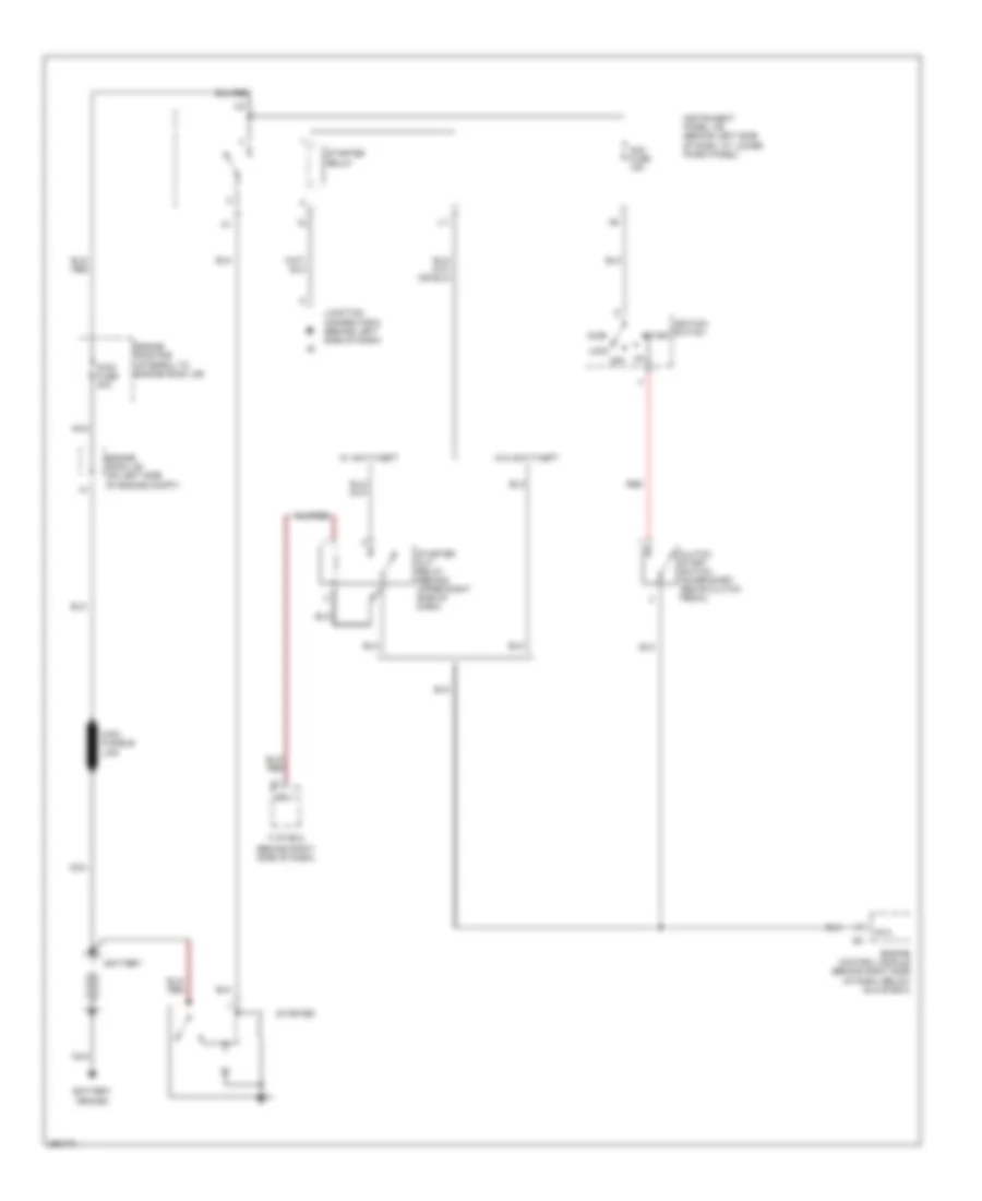 Starting Wiring Diagram M T for Toyota Corolla CE 2007