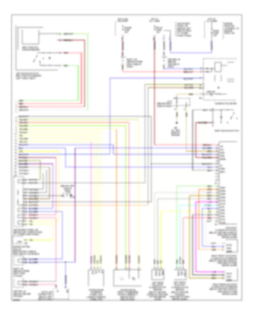 Supplemental Restraints Wiring Diagram 2 of 2 for Toyota Corolla CE 2007