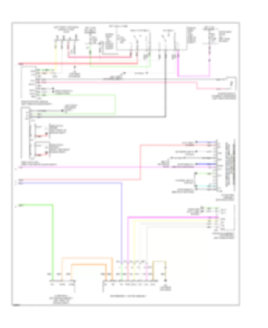 Automatic AC Wiring Diagram, Hybrid (3 of 3) for Toyota Camry Hybrid LE 2012