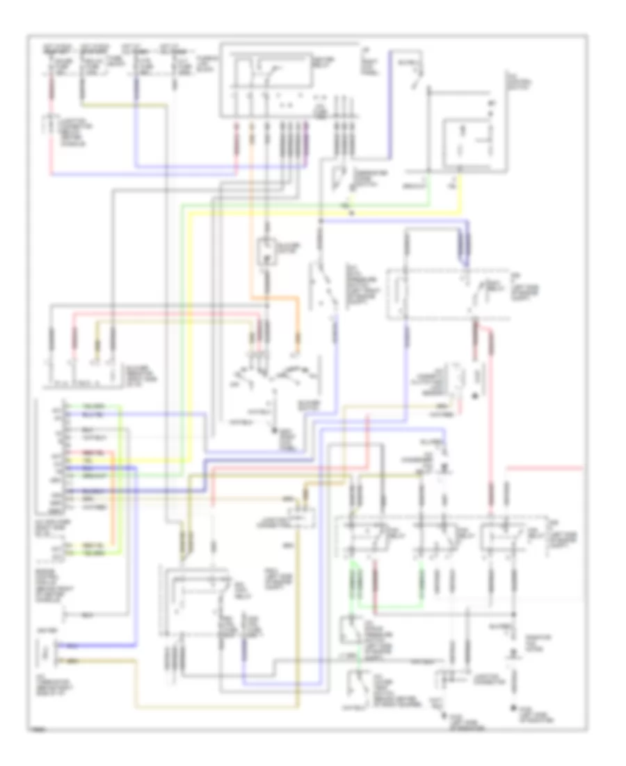 A C Wiring Diagram for Toyota RAV4 1996