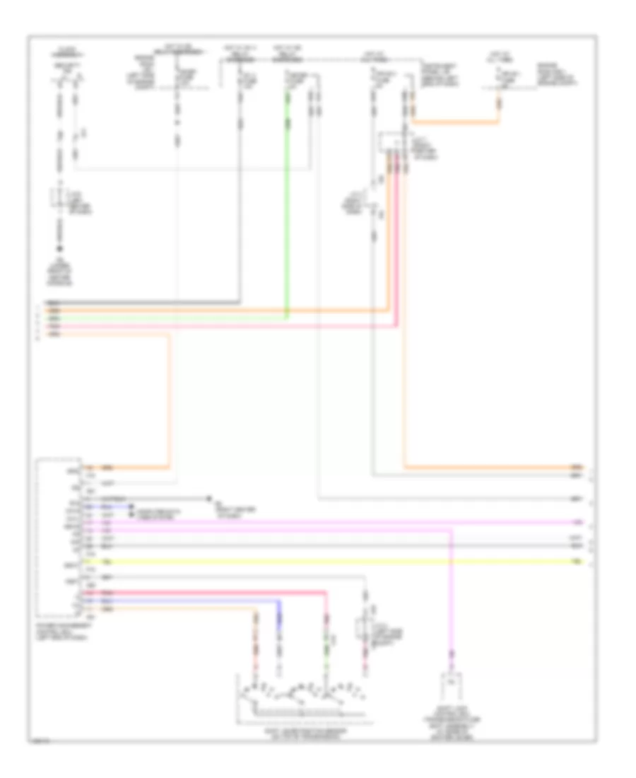 Forced Entry Wiring Diagram, Hybrid (4 of 5) for Toyota Highlander LE Plus 2014