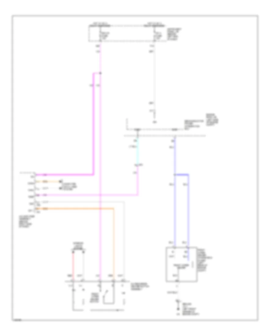 Front Deicer Wiring Diagram for Toyota Highlander LE Plus 2014