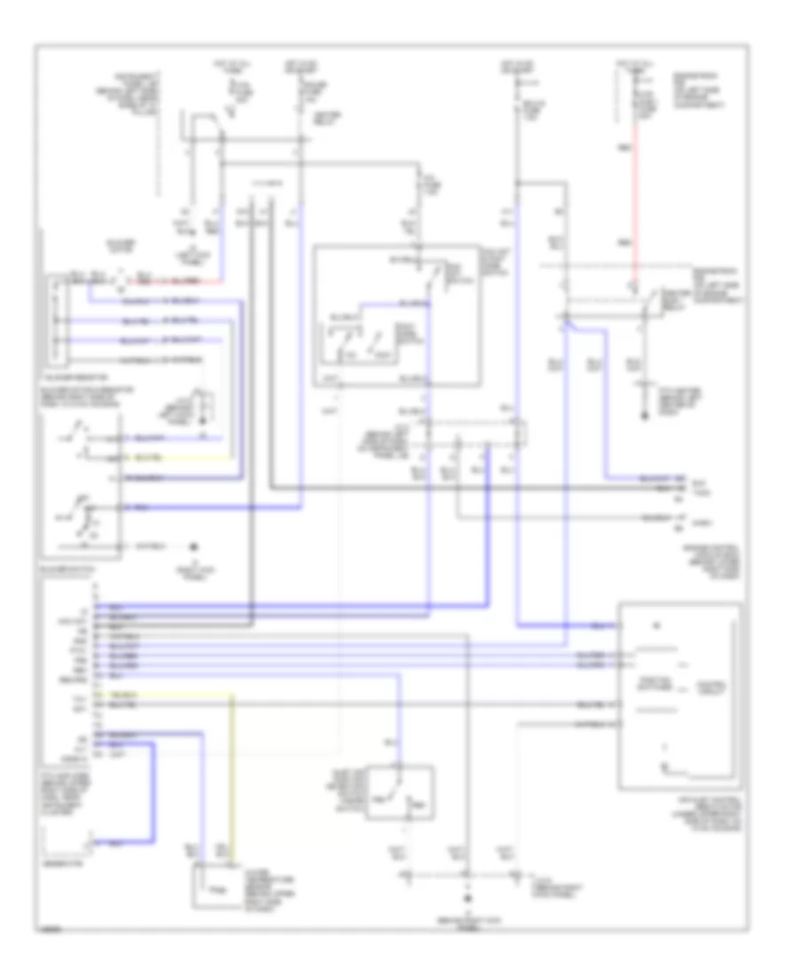 Heater Wiring Diagram for Toyota ECHO 2002