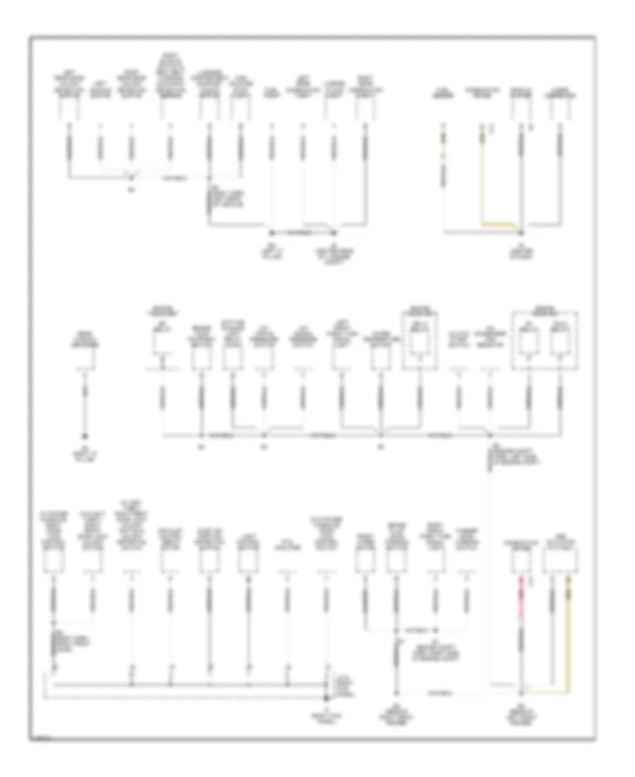 Ground Distribution Wiring Diagram 1 of 2 for Toyota ECHO 2002