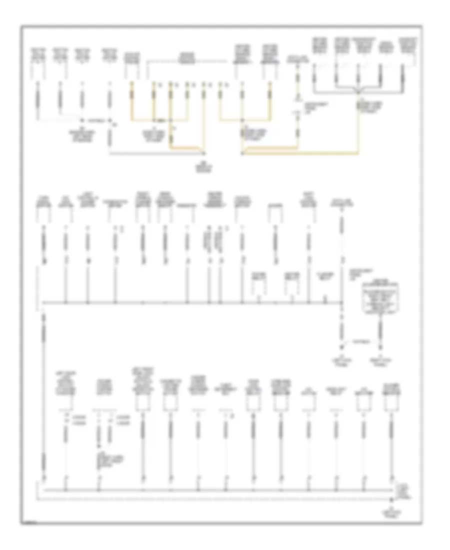 Ground Distribution Wiring Diagram 2 of 2 for Toyota ECHO 2002