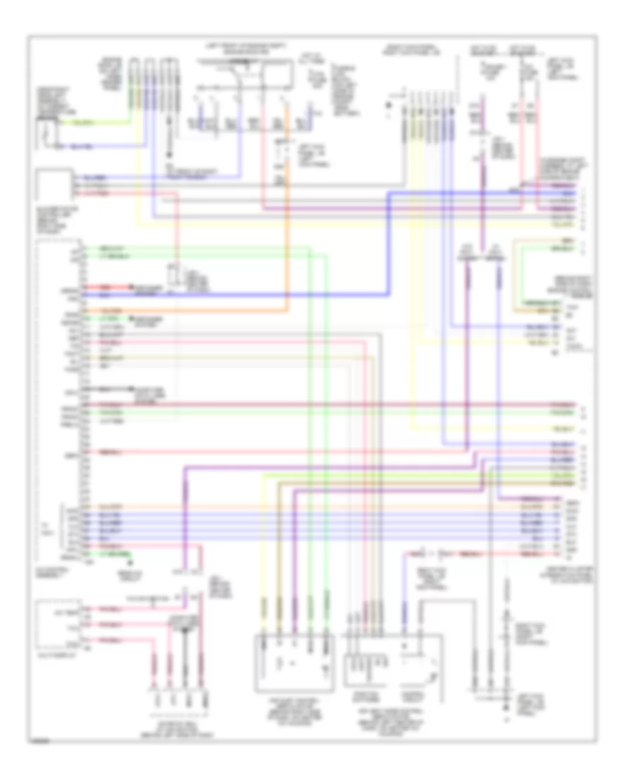 Automatic AC Wiring Diagram (1 of 2) for Toyota Land Cruiser 2006