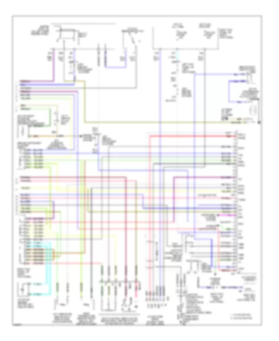 Automatic AC Wiring Diagram (2 of 2) for Toyota Land Cruiser 2006