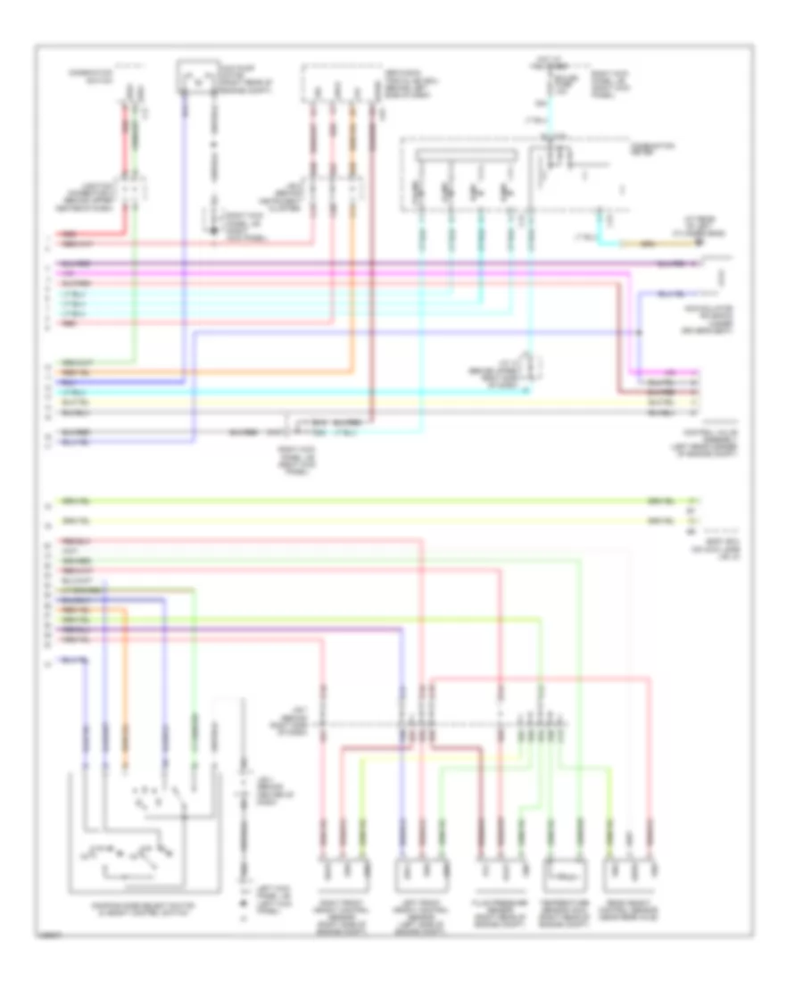 Electronic Suspension Wiring Diagram 2 of 2 for Toyota Land Cruiser 2006