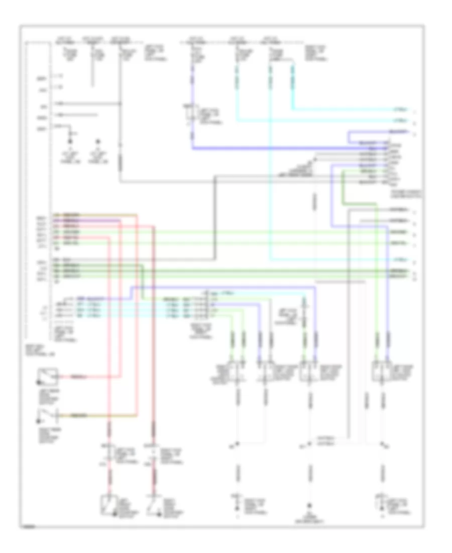 Courtesy Lamps Wiring Diagram 1 of 2 for Toyota Land Cruiser 2006