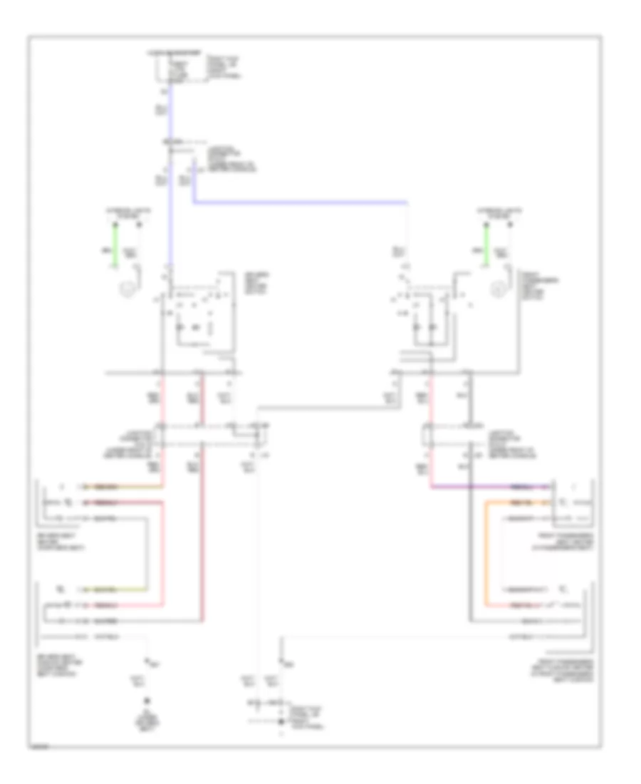 Heated Seats Wiring Diagram for Toyota Land Cruiser 2006