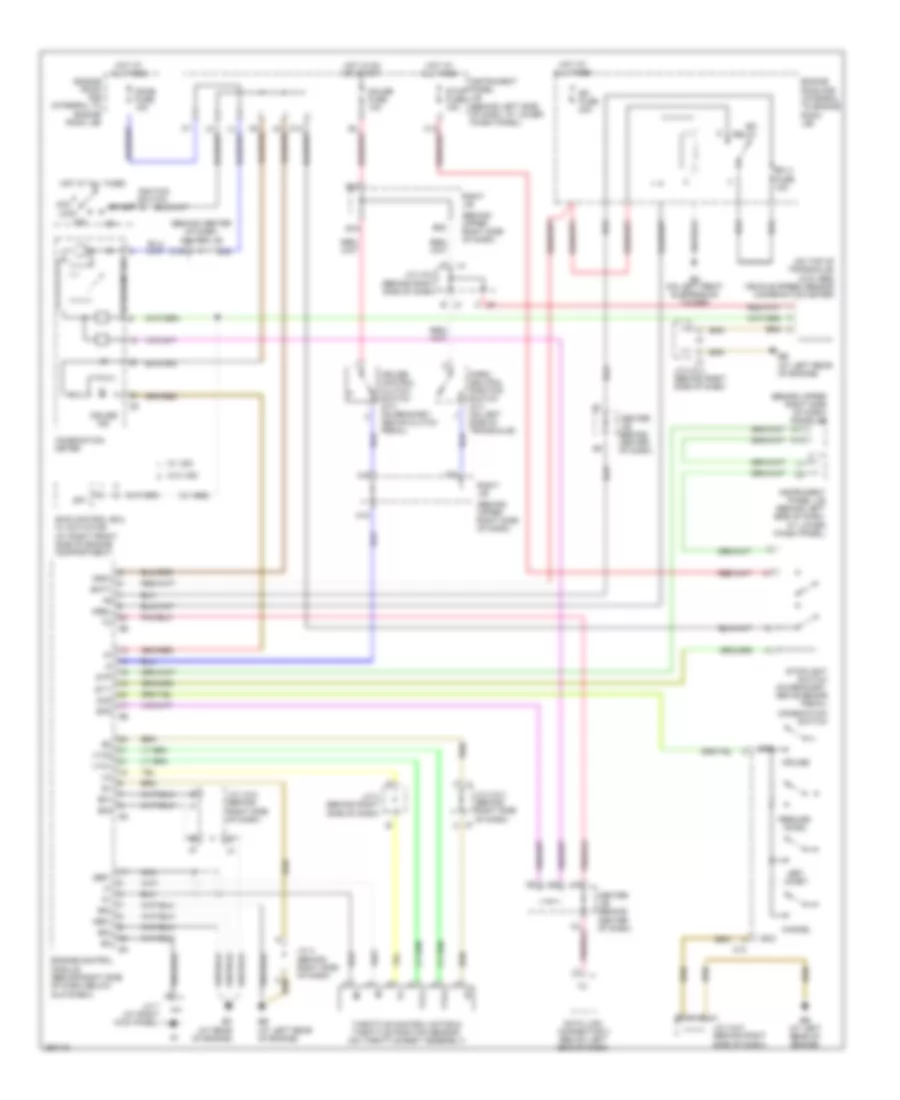 Cruise Control Wiring Diagram for Toyota Corolla LE 2007