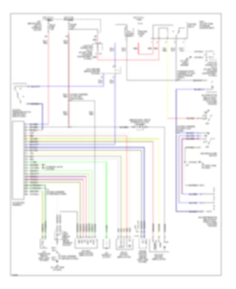 Manual AC Wiring Diagram for Toyota Tacoma 2003