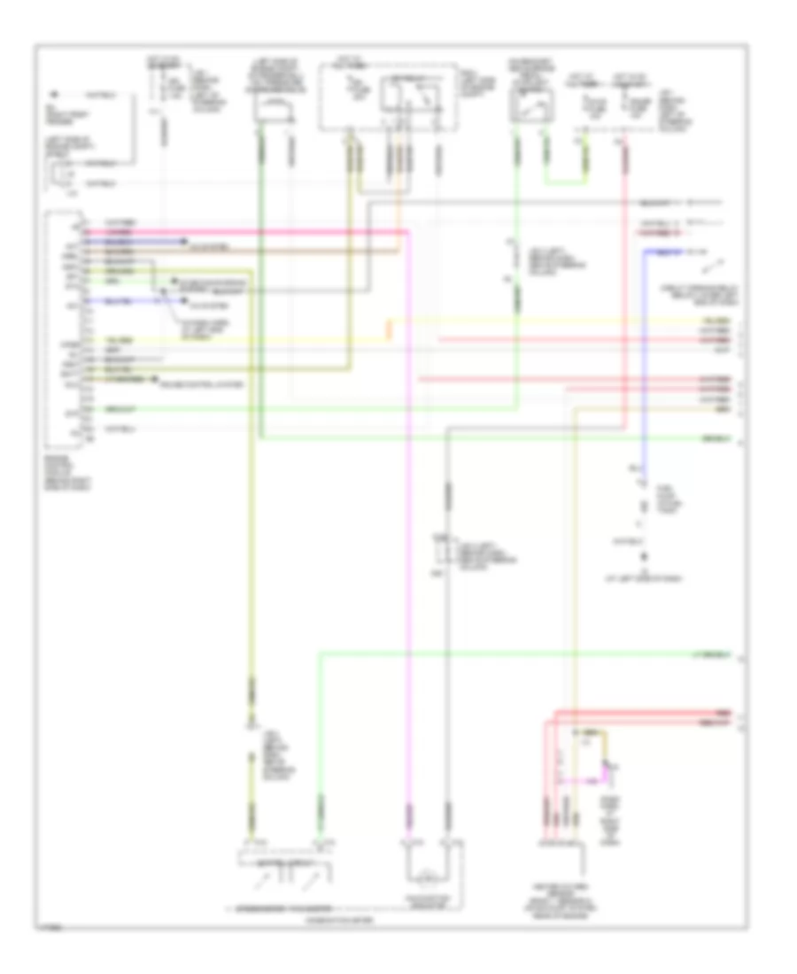 3 4L Engine Performance Wiring Diagram M T with 2 Wheel Drive 1 of 3 for Toyota Tacoma 2003