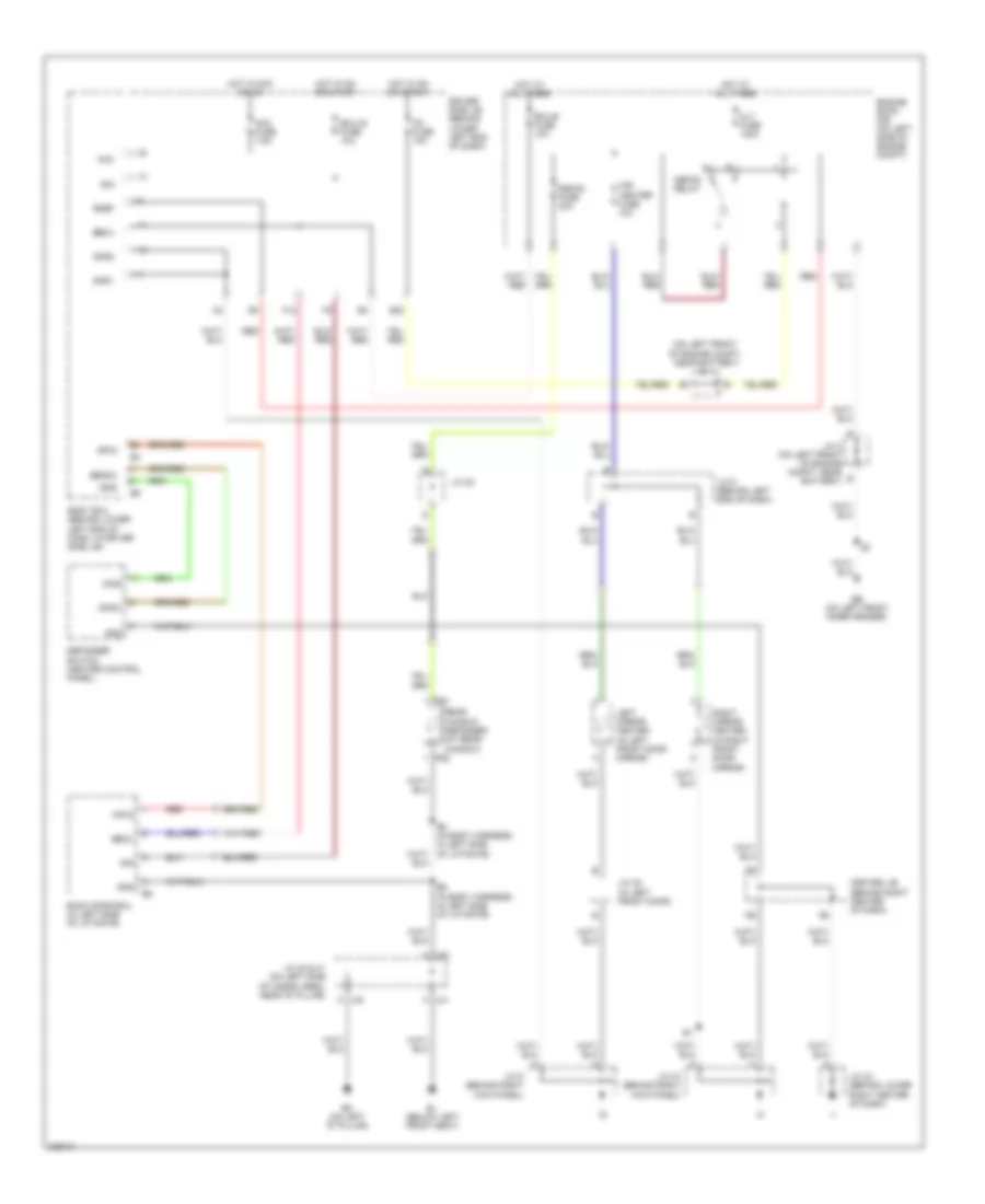 Defoggers Wiring Diagram for Toyota 4Runner Limited 2005