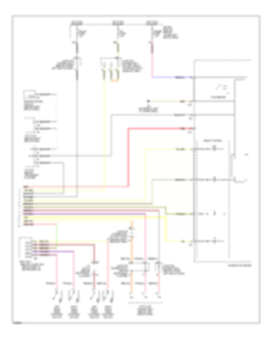 Electronic Suspension Wiring Diagram 2 of 2 for Toyota 4Runner Limited 2005